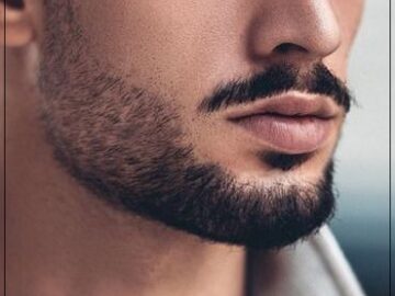 Goatee style beard