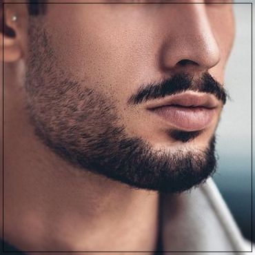 Goatee style beard