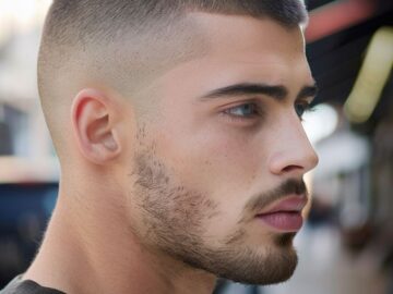 best hairstyle for men for round face shape