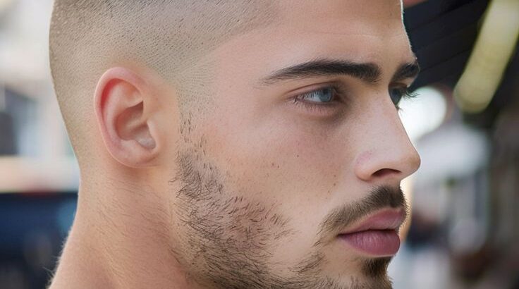 best hairstyle for men for round face shape