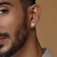 beautiful earings style for men